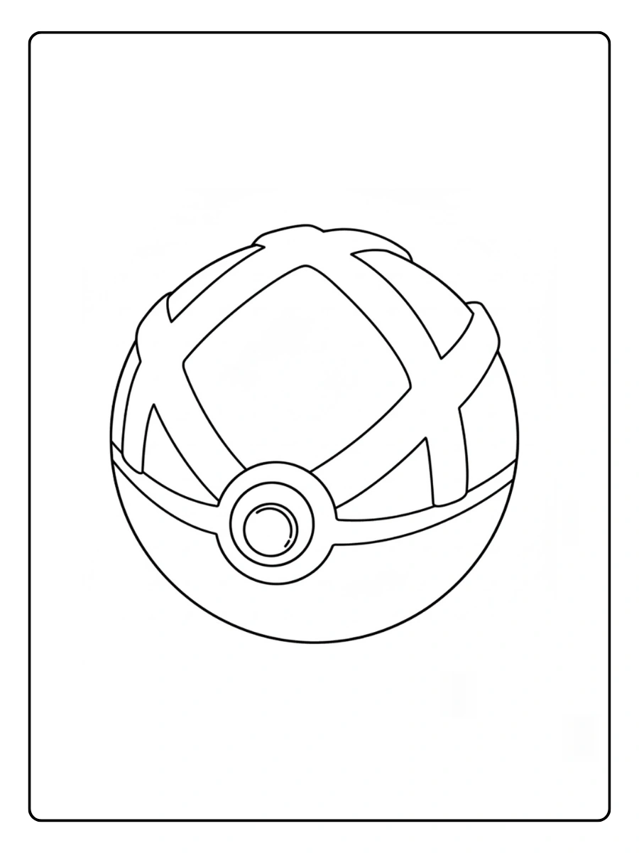 Coloriage Filet Ball