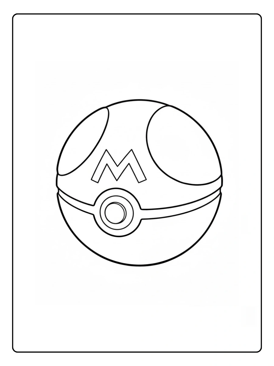 Coloriage Master Ball