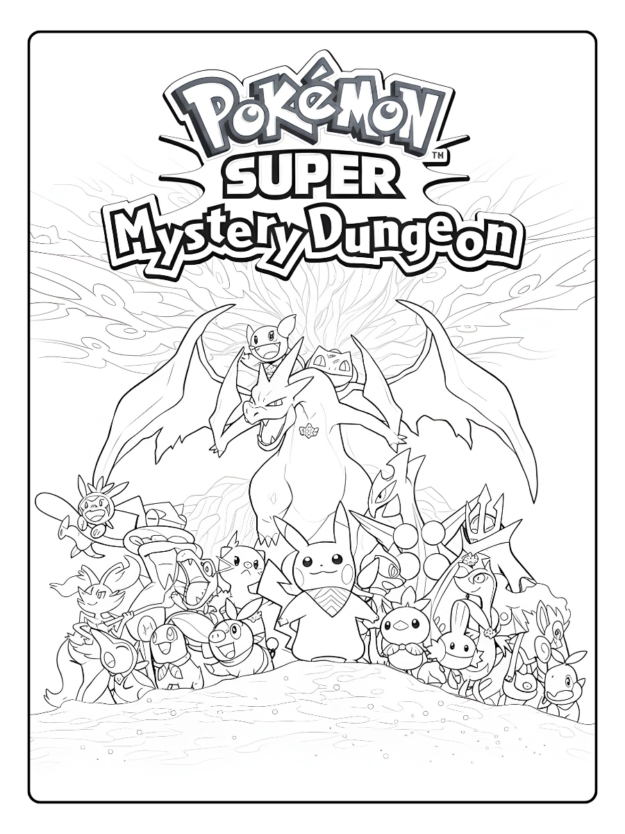 Coloriage Mystère Pokémon