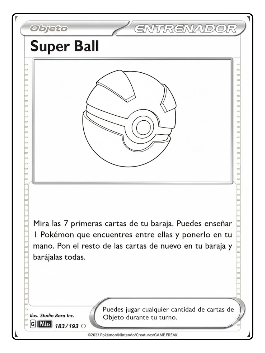 Coloriage Super Ball Carte