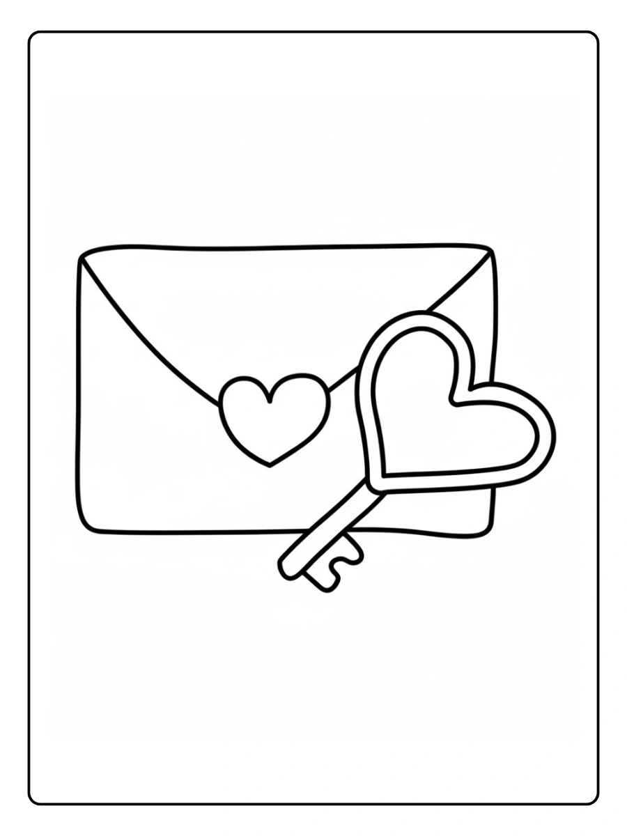 coloriage carte saint valentin (3)