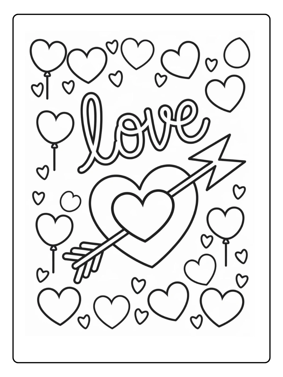 coloriage coeur saint valentin (15)