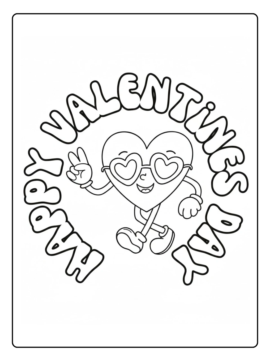 coloriage coeur saint valentin (2)
