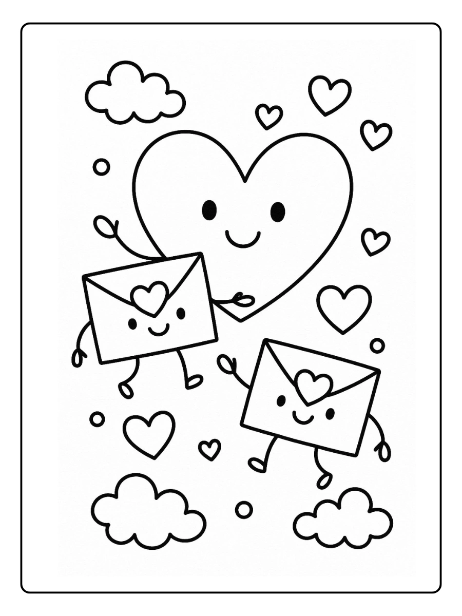 coloriage coeur saint valentin (5)