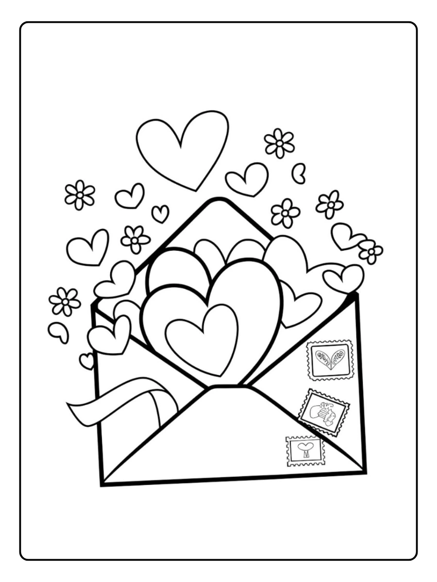 coloriage coeur saint valentin (7)
