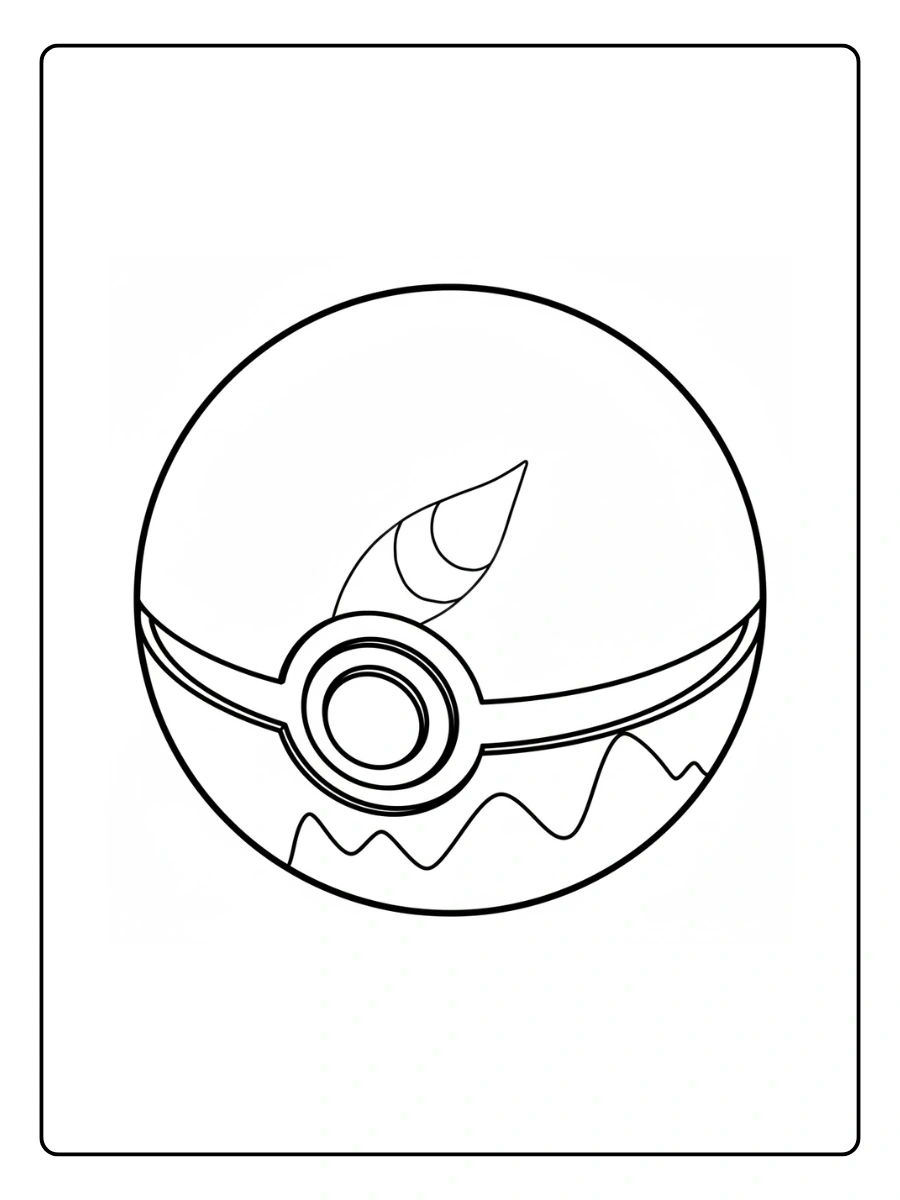 coloriage pokeball (5)