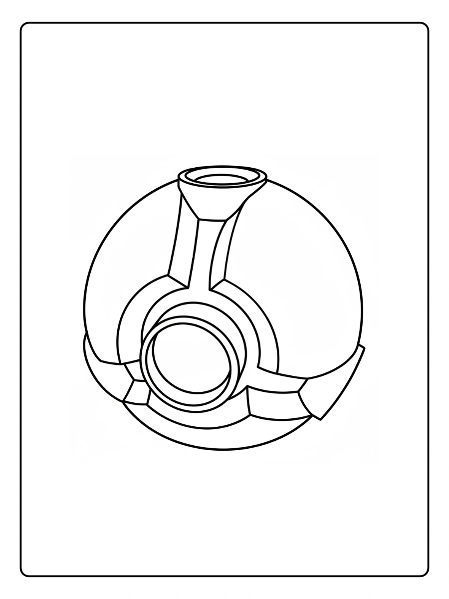 coloriage pokeball (9)