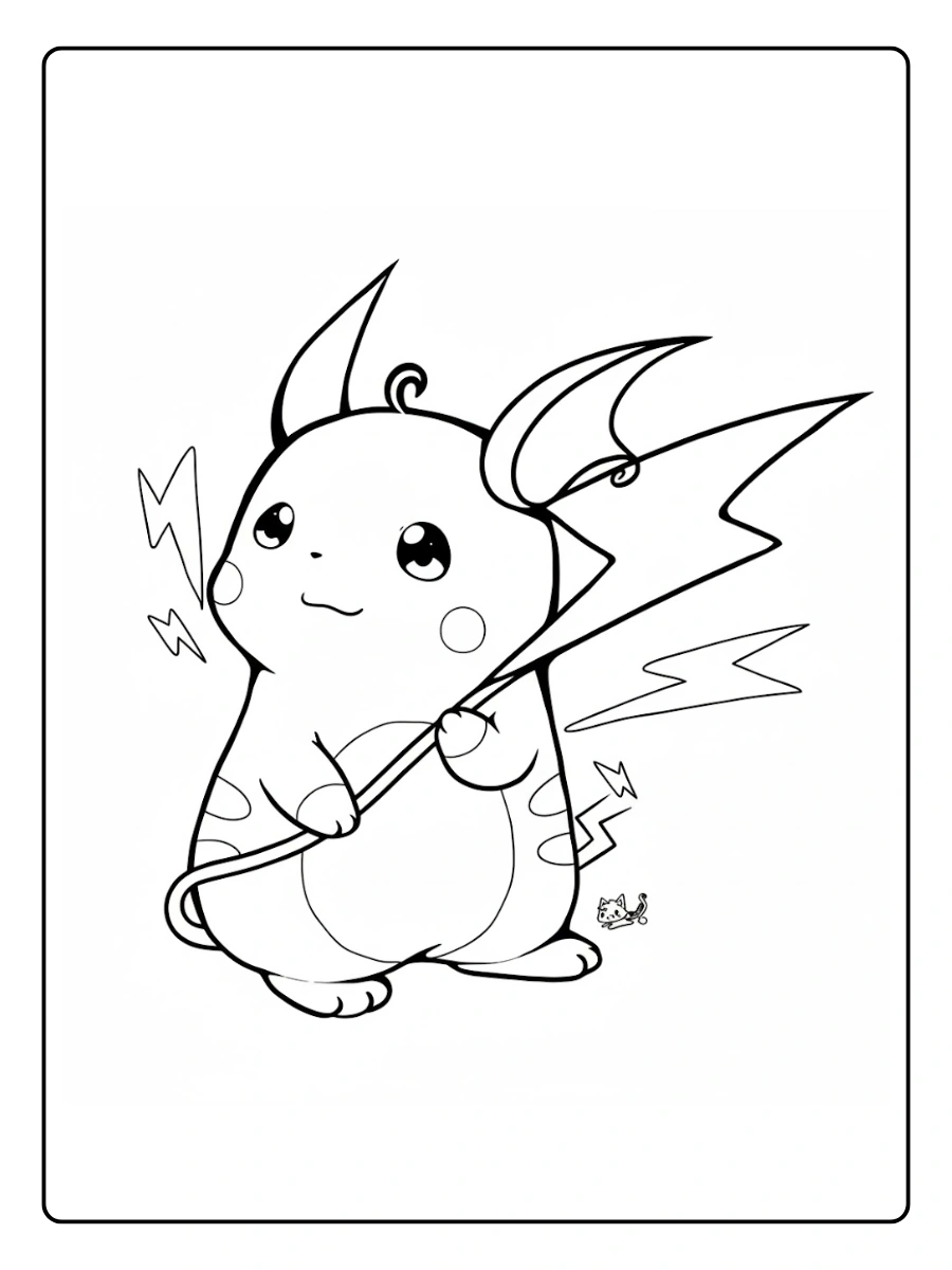 coloriage raichu (15)
