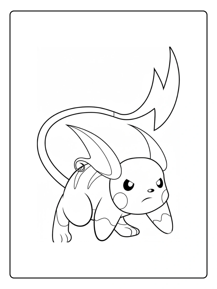 coloriage raichu (3)