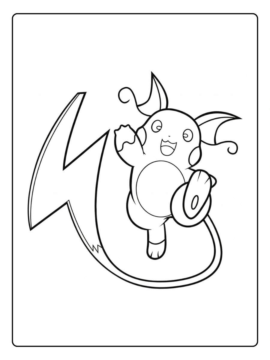coloriage raichu (4)