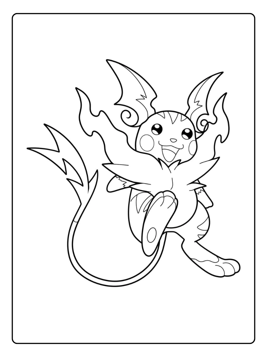 coloriage raichu (6)