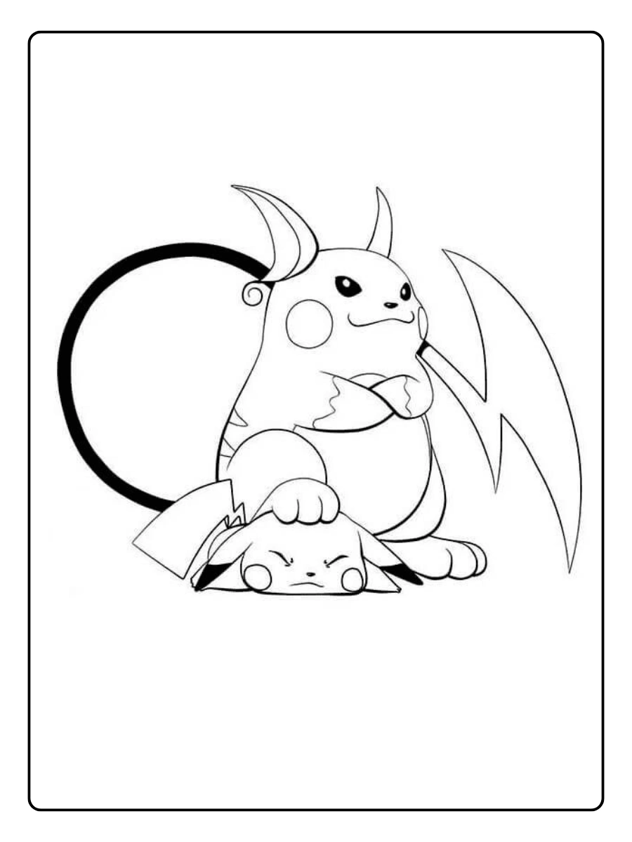coloriage raichu (8)