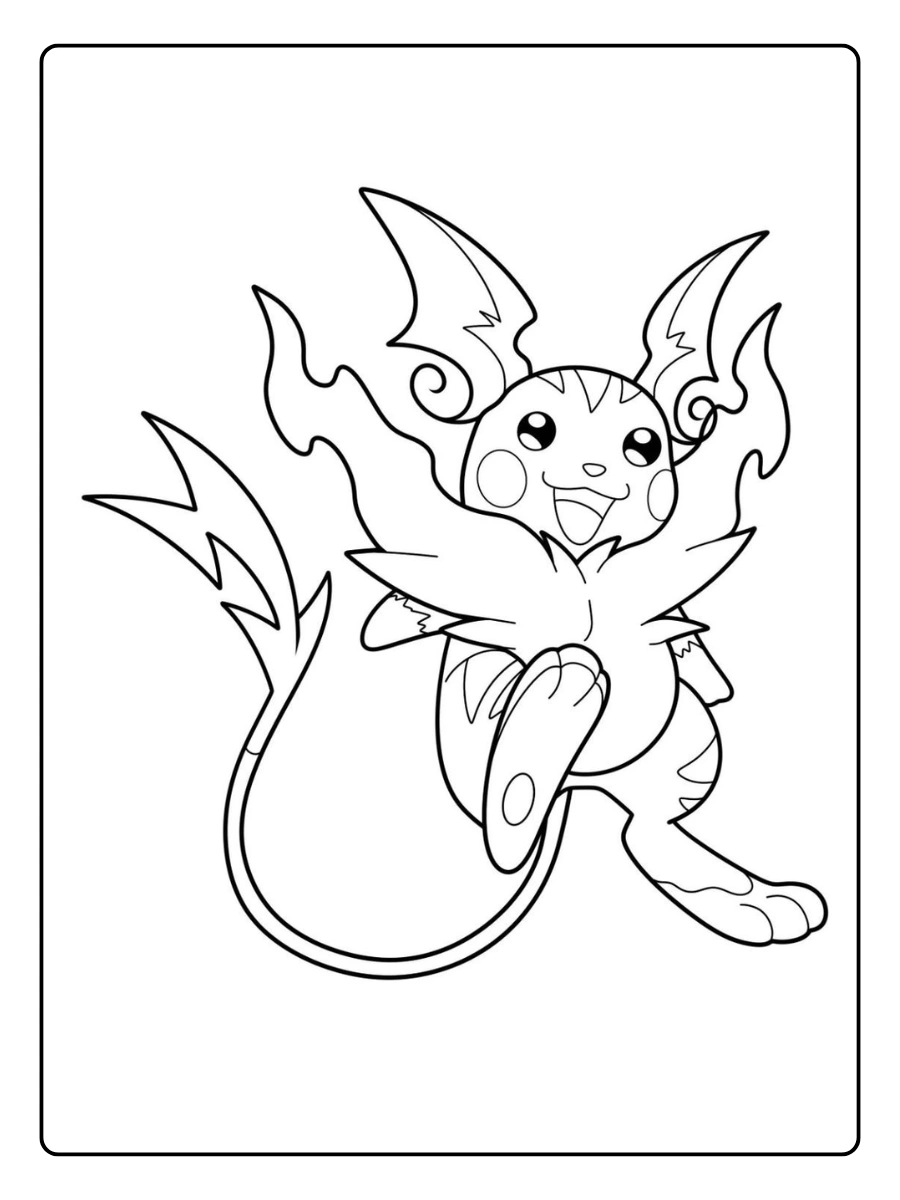 coloriage raichu (9)