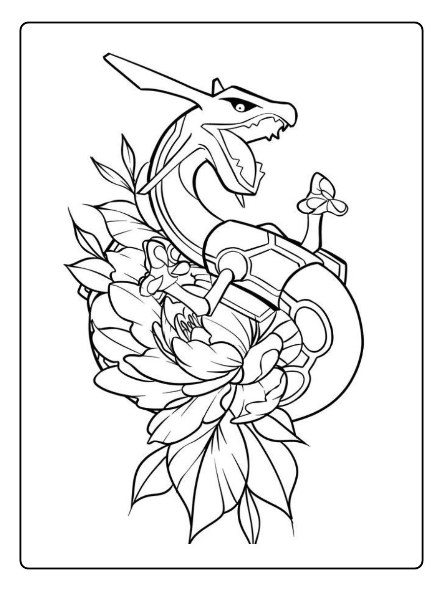 coloriage rayquaza (11)