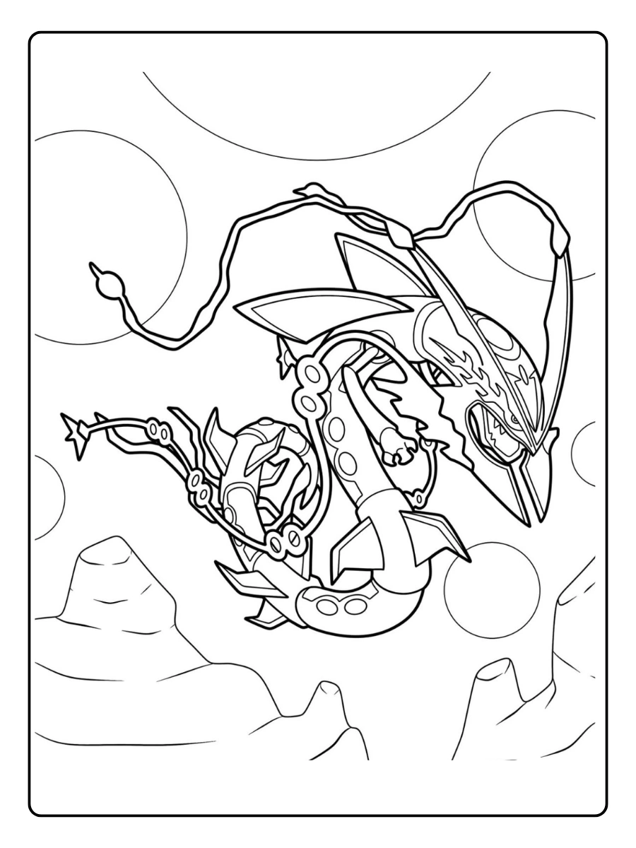 coloriage rayquaza (12)