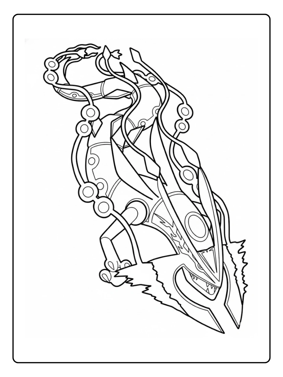 coloriage rayquaza (14)