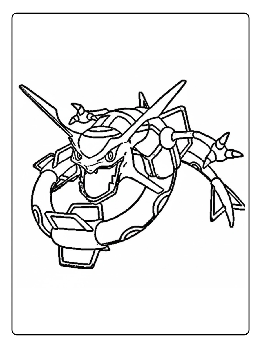 coloriage rayquaza (3)