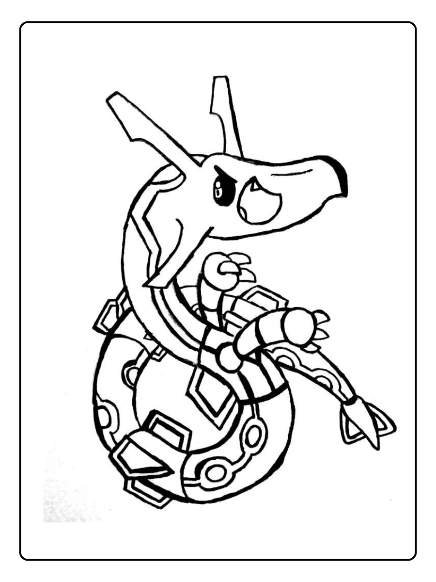 coloriage rayquaza (8)