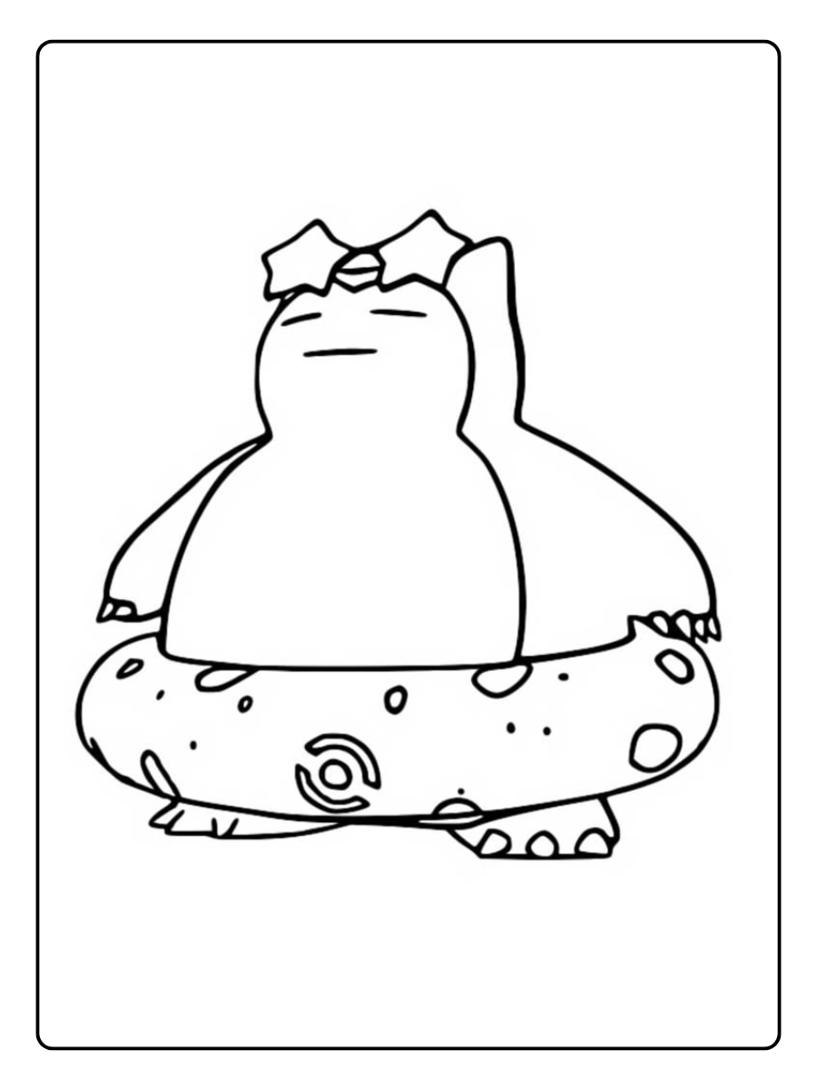 coloriage ronflex (1)