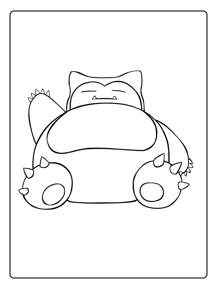 coloriage ronflex (15)