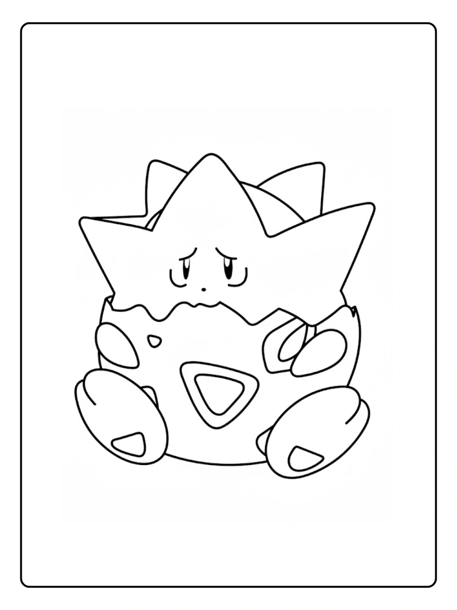 coloriage togepi (4)