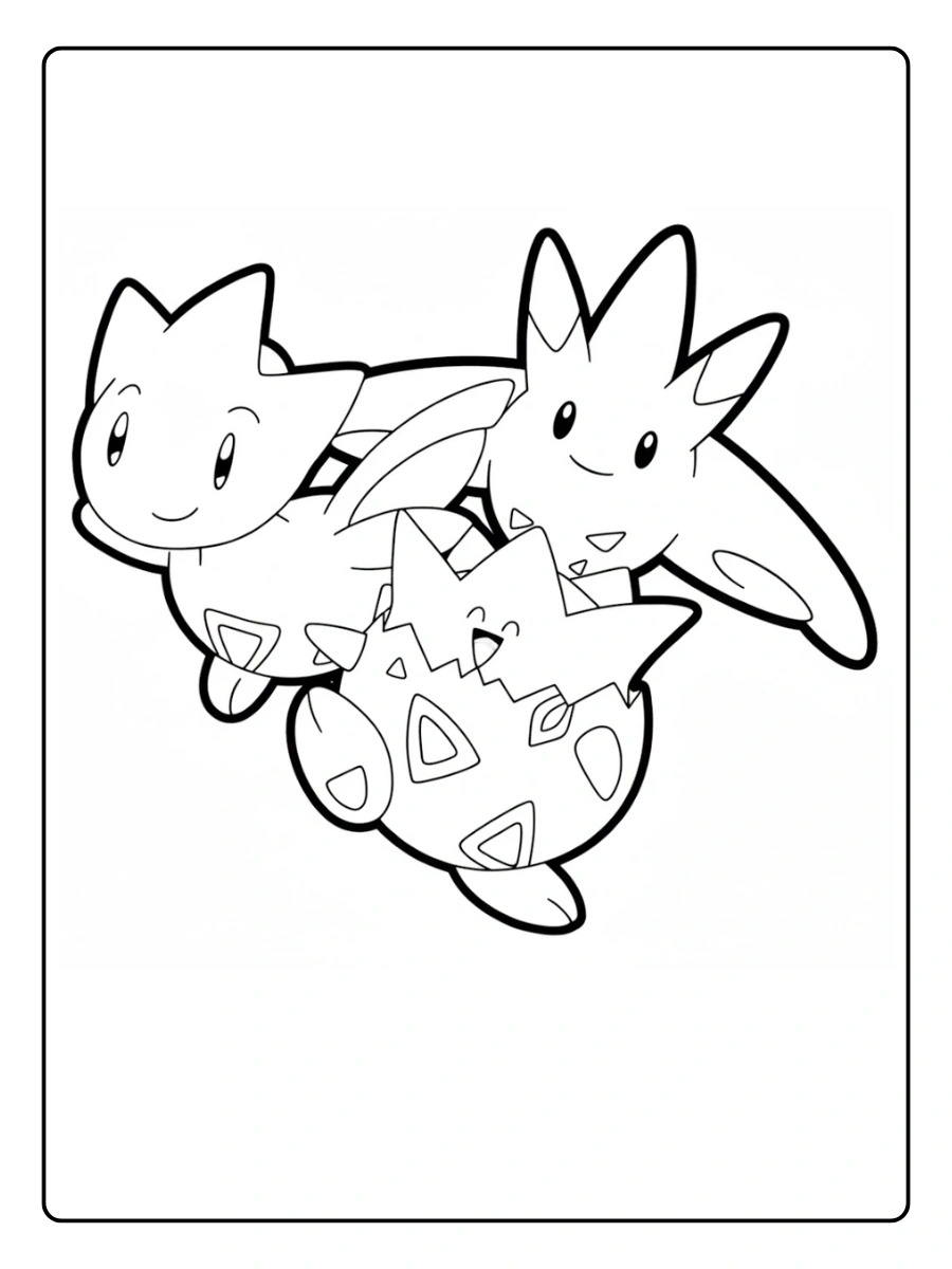 coloriage togepi (8)